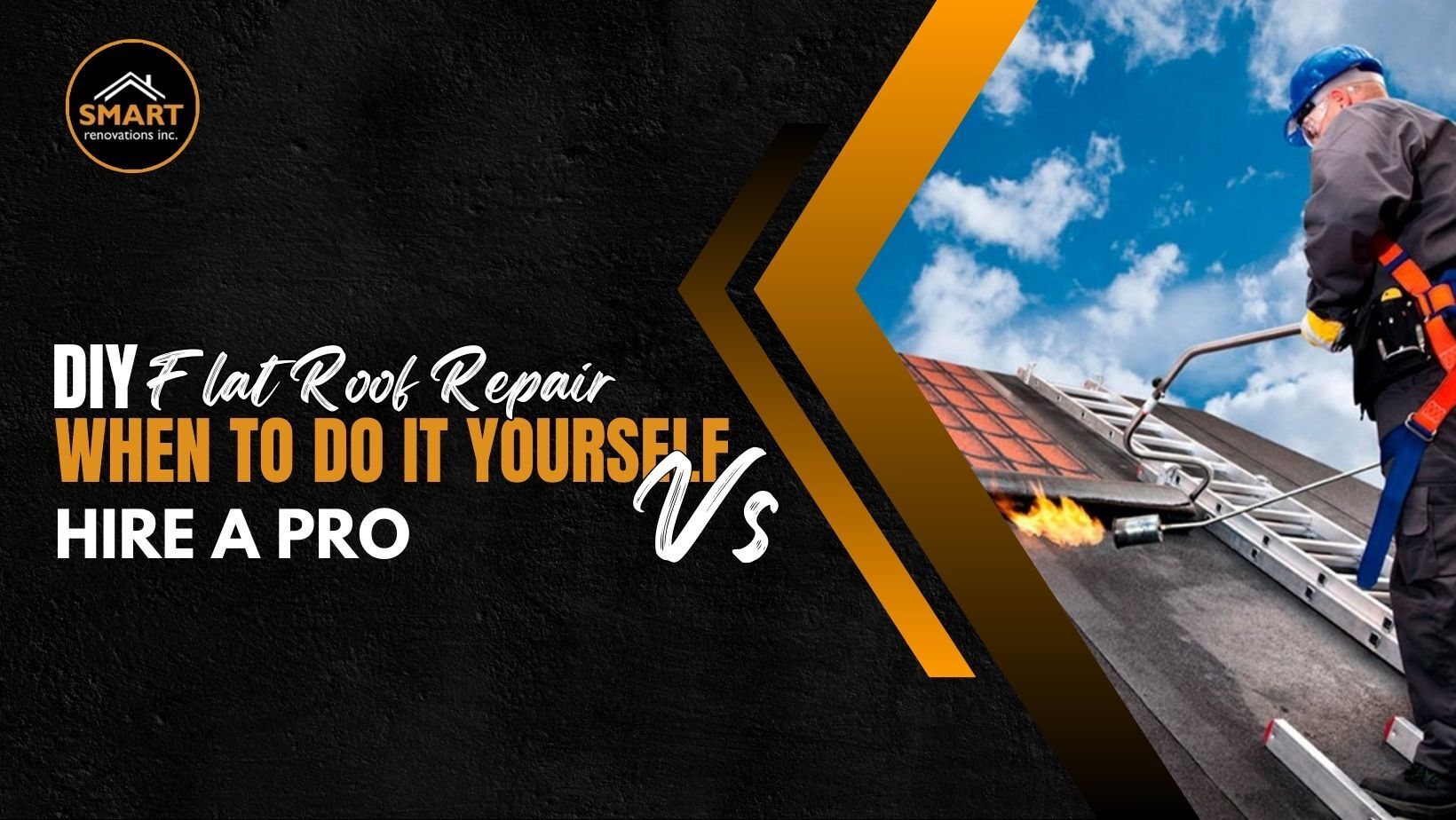 DIY Flat Roof Repair When to DIY vs Hire a Pro