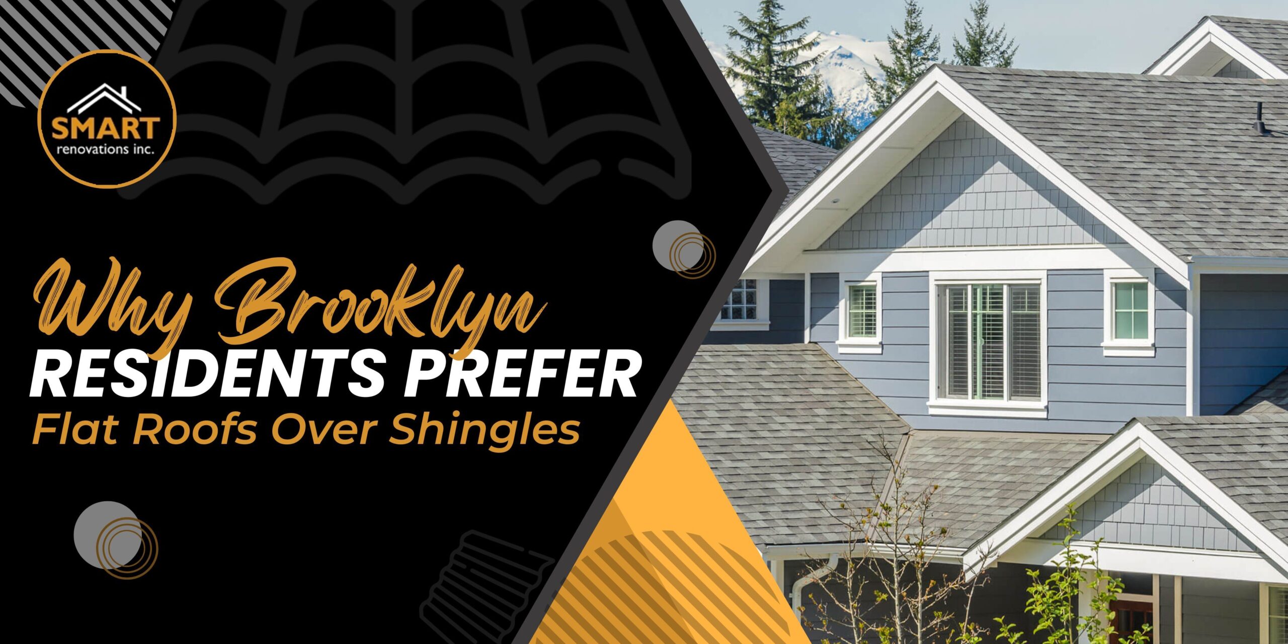 Why Brooklyn Residents Prefer Flat Roofs Over Shingles